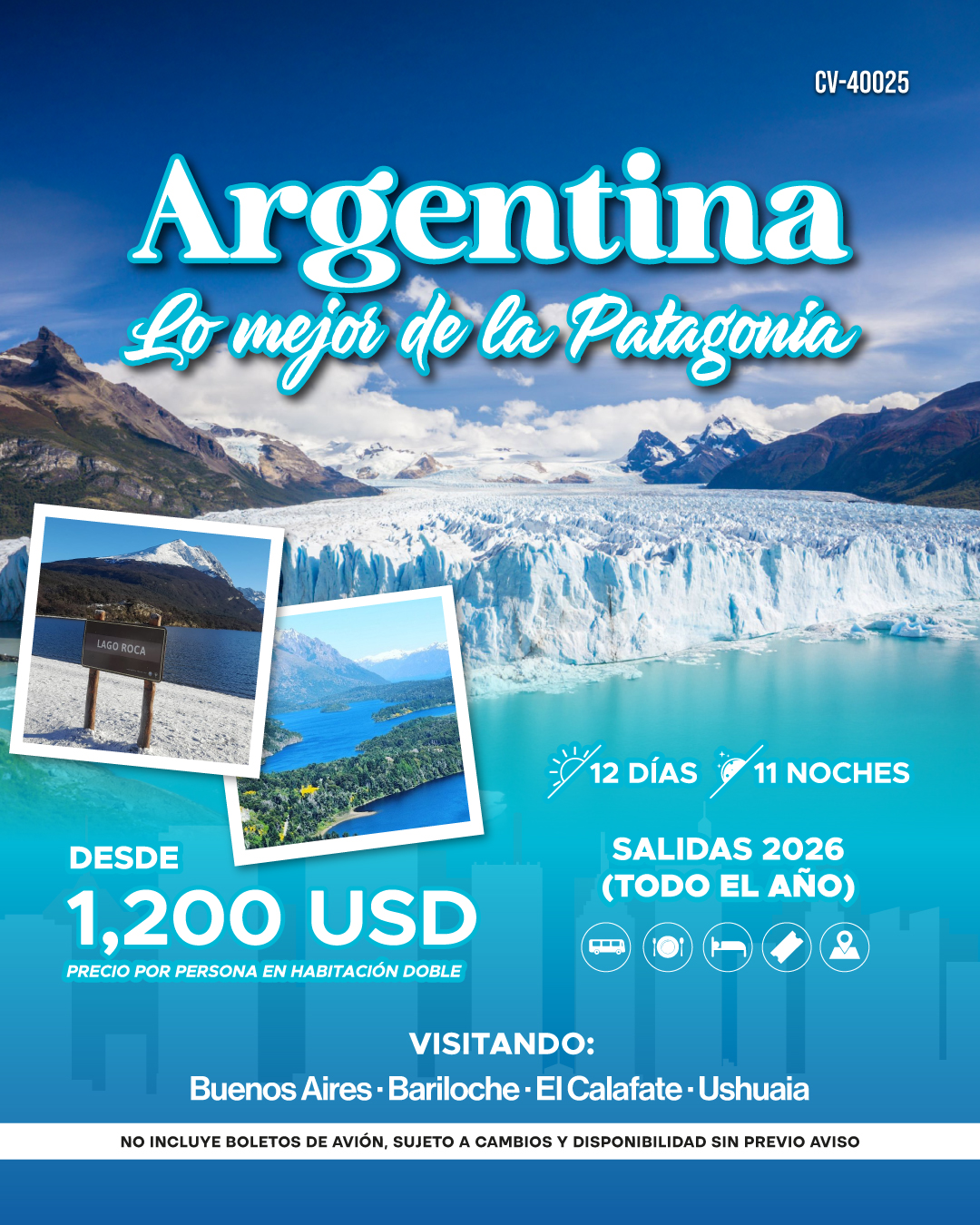 Argentina Lo mejor de la Patagonia