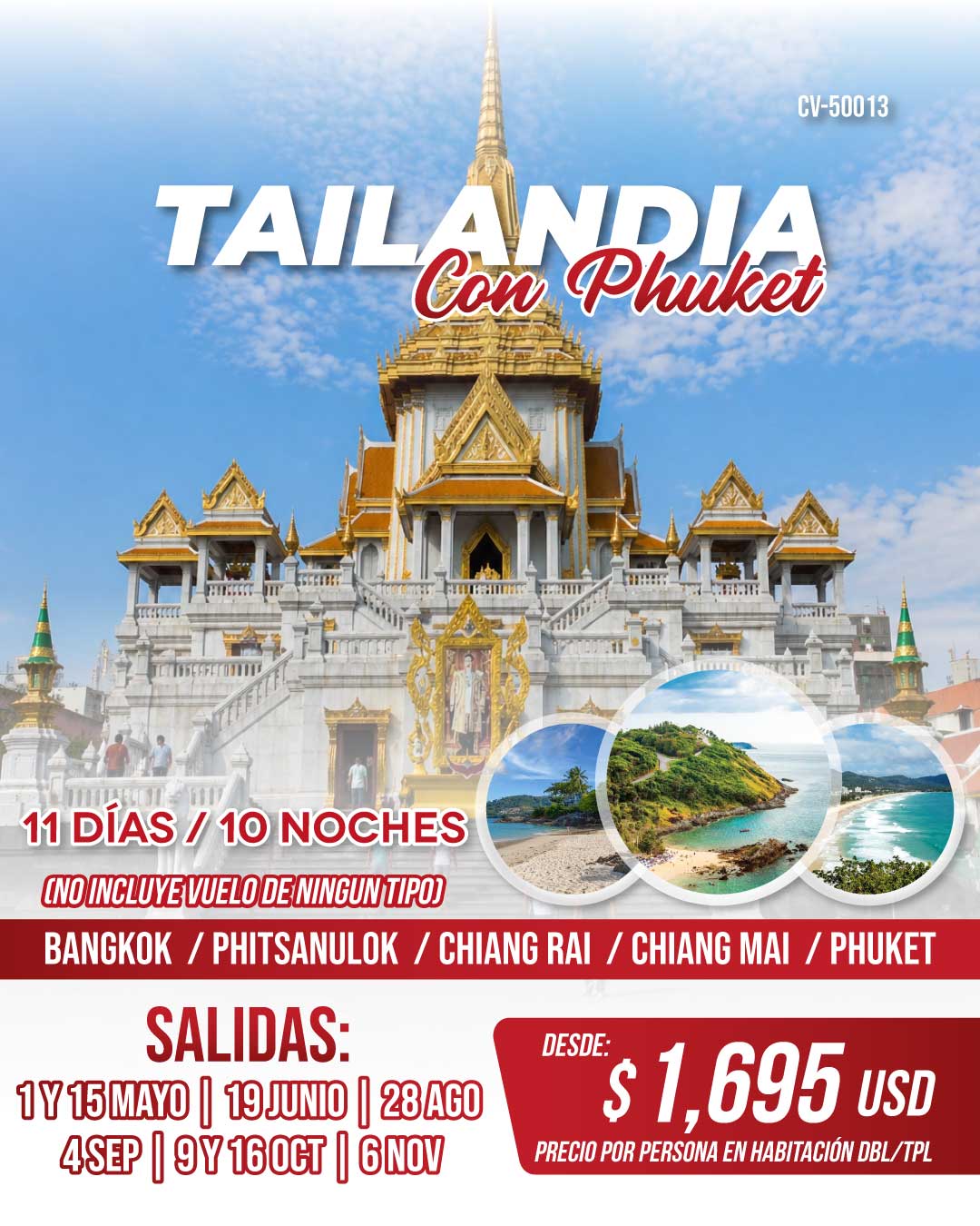 Lo Mejor de Tailandia Con Phuket