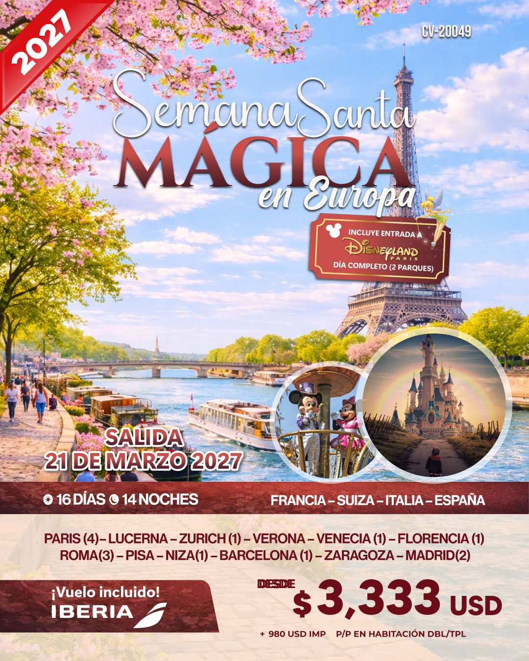 Semana santa en europa mayorista
